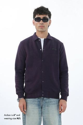 Varsity Jacket - Deep Purple