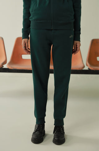 Manto's Unisex Ever Green Jogger Pants with Urdu Manto Logo