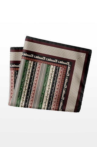 Manto Men's Multi-color Intifada'a Pocket Square