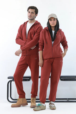 Jogger Pants - Brick Rust