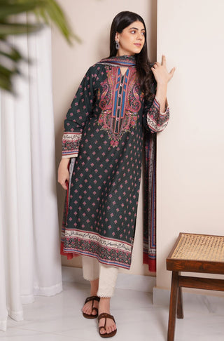 Shopmanto, wear manto, manto clothing brand, manto pakistan, ladies clothing brand, urdu calligraphy clothing, wear manto women ladies lawn kurta for spring summer, manto one piece dark green meher straight kurta with urdu calligraphy for women, spring summer season, lawn collection