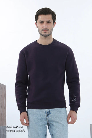 Talaash Sweatshirt - Deep Purple