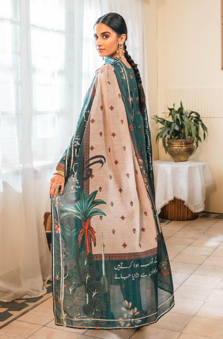 Shopmanto, wear manto, manto clothing brand, manto pakistan, ladies clothing brand, urdu calligraphy clothing, wear manto women ladies lawn kurta for spring summer, manto two piece lawn teal gulzar coord set with dupatta for women, spring summer season, lawn collection