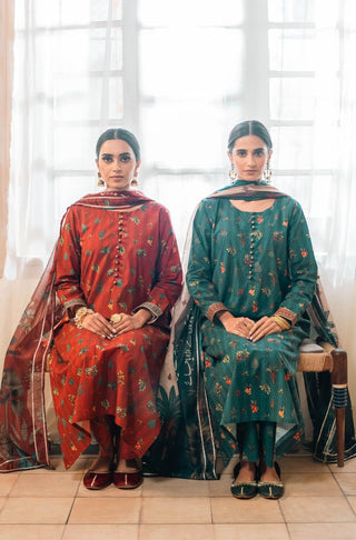 Shopmanto, wear manto, manto clothing brand, manto pakistan, ladies clothing brand, urdu calligraphy clothing, wear manto women ladies lawn kurta for spring summer, manto two piece lawn teal gulzar coord set with dupatta for women, spring summer season, lawn collection