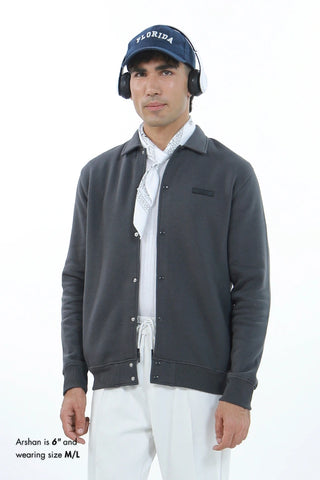 Varsity Jacket - Titanium Grey