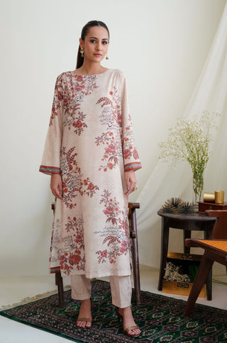 Chaman (Garden) Co-ord Set - Antique Beige