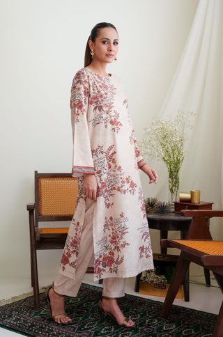 Chaman (Garden) Co-ord Set - Antique Beige