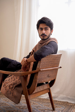 Karvaan (Explorers) Stole - Light Brown