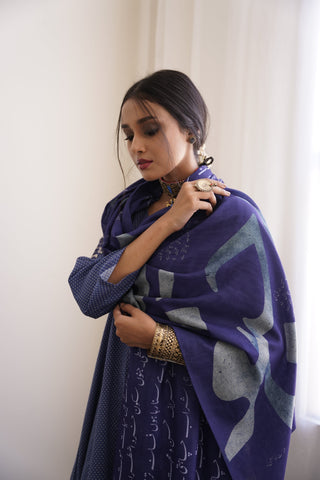 Junoon (Passion) - Midnight Blue Stole