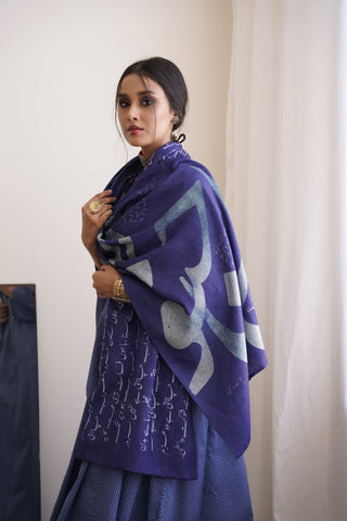 Junoon (Passion) - Midnight Blue Stole