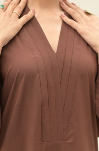 Lyra Co-ord Set - Cocoa Brown