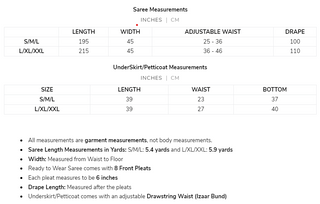 Husn (Beauty) Saree - Amber