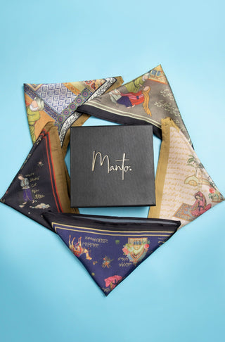 Layla Majnun Pocket Squares (Set of 5)