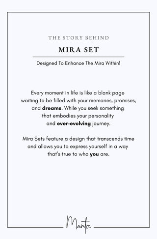 Design Philosophy of Mira Set
