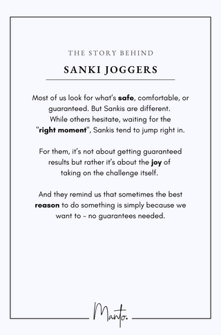 Design Philosophy of Jogger Pants