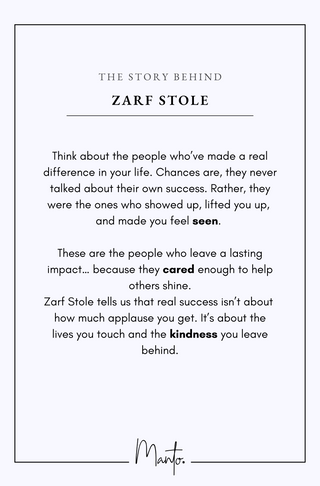 Design Philosophy of Zarf Stole