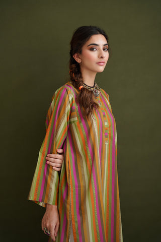 Dhanak Stripes Kurta