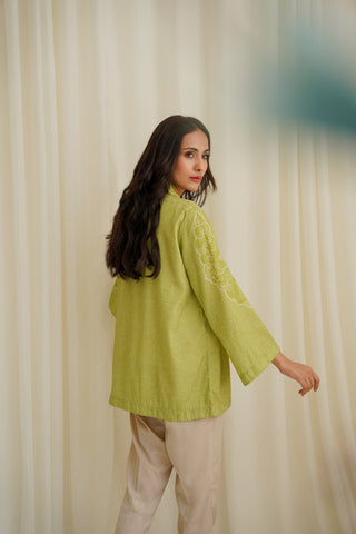 Lime Green - Aaina Jacket
