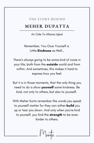 Meher (Grace) - Dark Green Dupatta