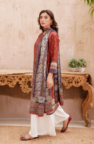 Fitrat (Spirit Of Nature) - Indigo Dupatta