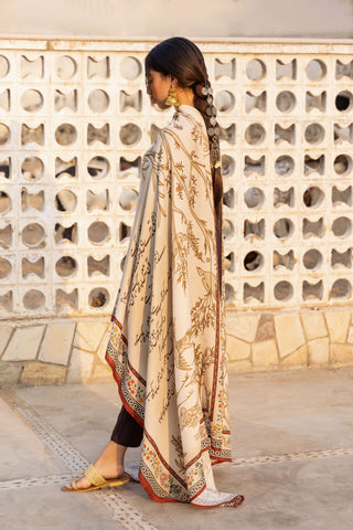 Gumaan (Wrapped In Mystery) Odhni - Shaded Ivory