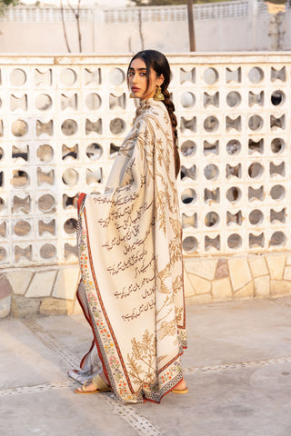 Gumaan (Wrapped In Mystery) Odhni - Shaded Ivory