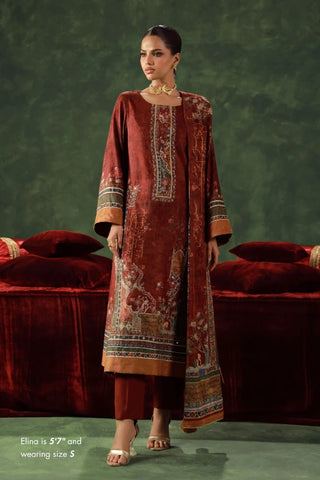 Lalarukh (Bloom Faced) Velvet Set