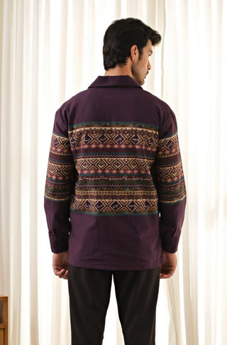 Meraki Overshirt - Purple