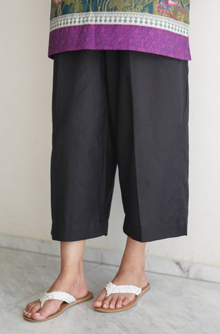 Culotte Pants - Black