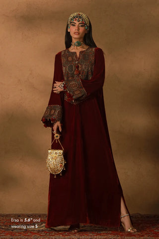 Parisa (Fairy Like) Velvet Kaftaan