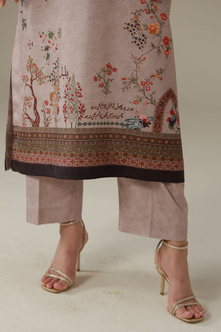 Muskaan (Smile) Co-ord Set - Beige