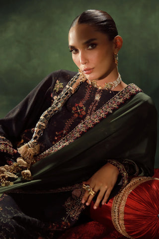 Kanwal (Water Lilly) Set - Deep Green