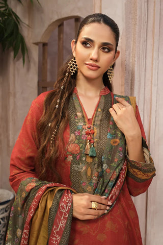 Manto Women's Zinnia Dupatta with Urdu Calligraphy