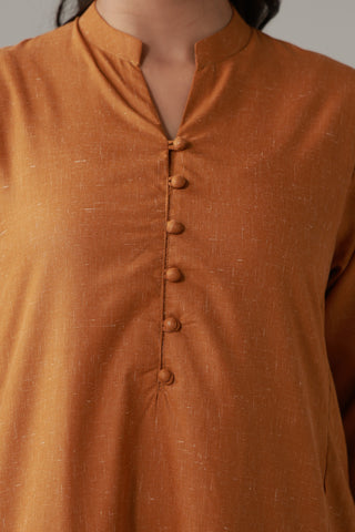 Kalidaar Co-Ord Set - Cinnamon Brown