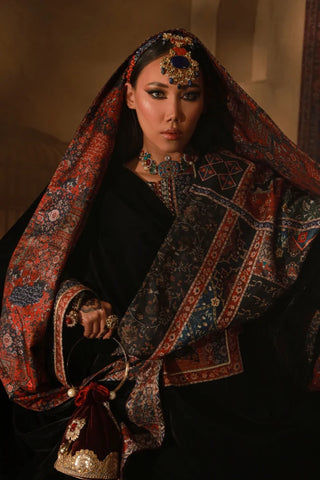 Khumar (Euphoria) Velvet Shawl