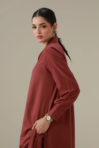 Mira Co-ord Set - Rose Wood