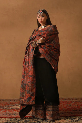 Khumar (Euphoria) Velvet Shawl