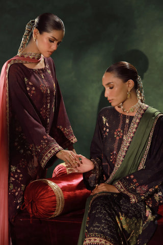 Kanwal (Water Lilly) Set - Deep Purple