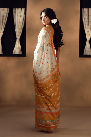 Sunehri (Golden) - Saree