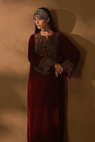 Parisa (Fairy Like) Velvet Kaftaan