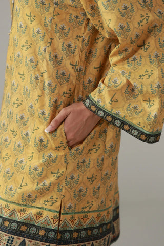 Sukoon (Peace) Co-Ord Set - Mustard