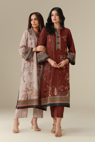 Muskaan (Smile) Co-ord Set - Beige