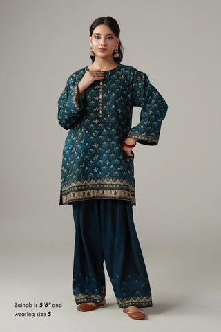 Sukoon (Peace) Co-Ord Set - Blue
