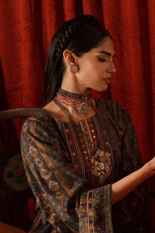 Zebunnisa (Beautiful Woman) Set - Purple