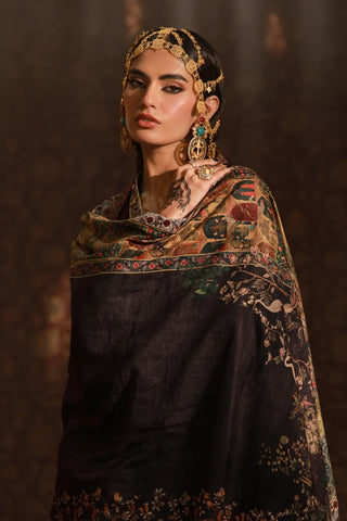 Vasl (Connection) Velvet Shawl