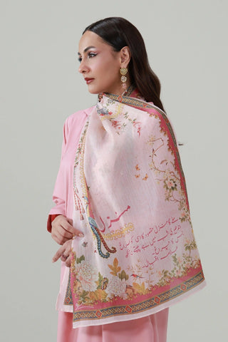 Gul-e-rana (Scarlet Flower) - Scarf