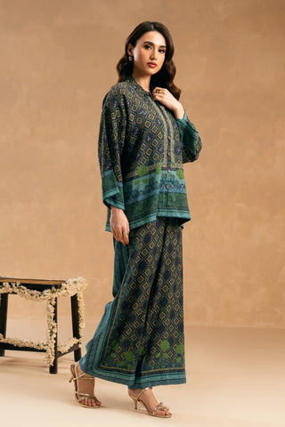 Azka (Pure) Co-Ord - Blue