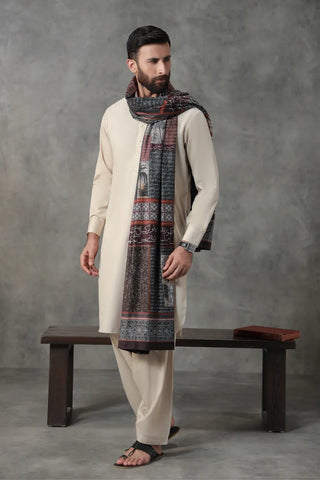 Guzarish (Request) Velvet Shawl