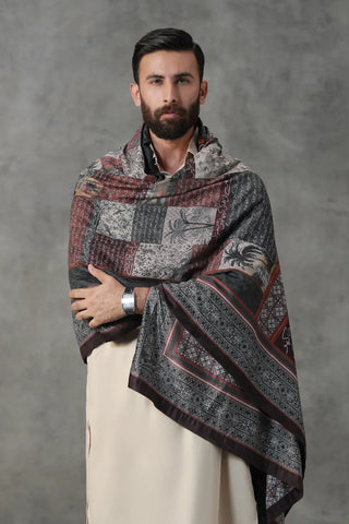 Guzarish (Request) Velvet Shawl