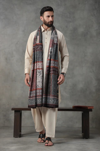 Guzarish (Request) Velvet Shawl